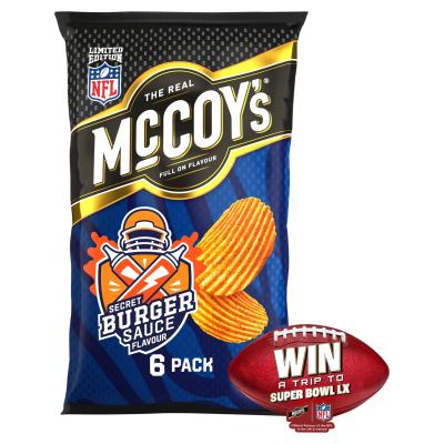 Secret Burger Sauce Multi-Pack Crisps