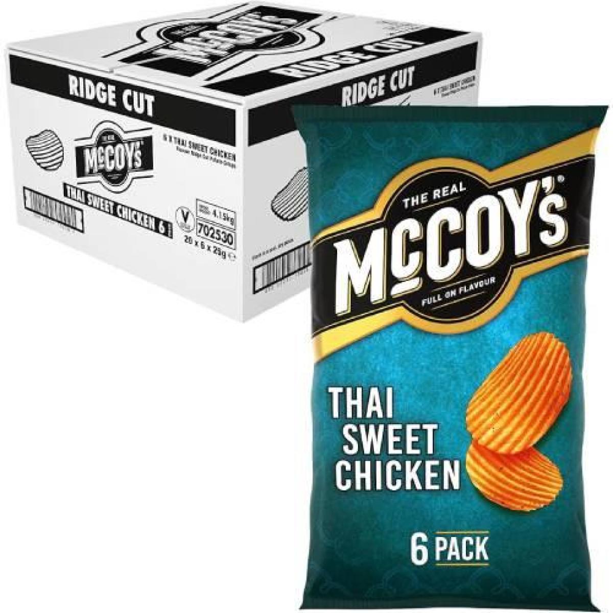 Thai Sweet Chicken Multi-Pack Crisps