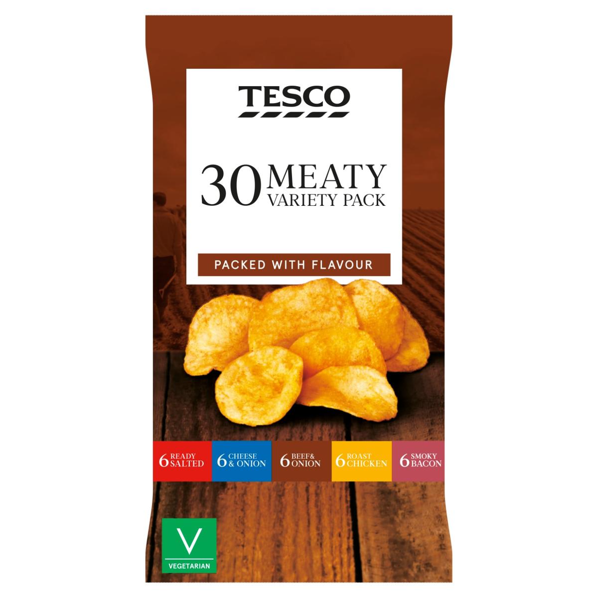 Meaty Variety Crisps