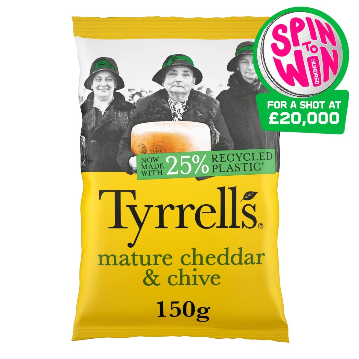 Mature Cheddar & Chive Sharing Crisps