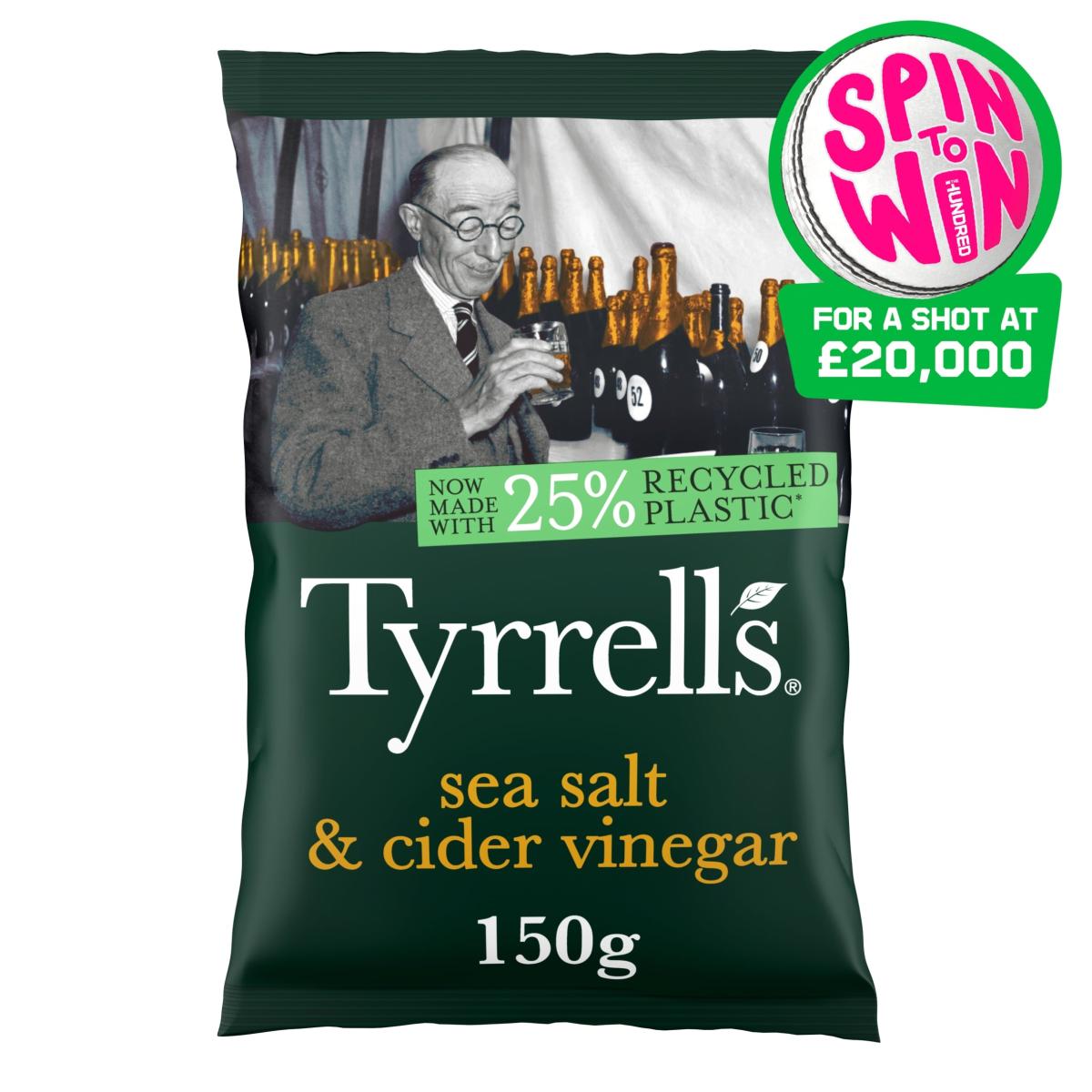 Sea Salt & Cider Vinegar Sharing Crisps