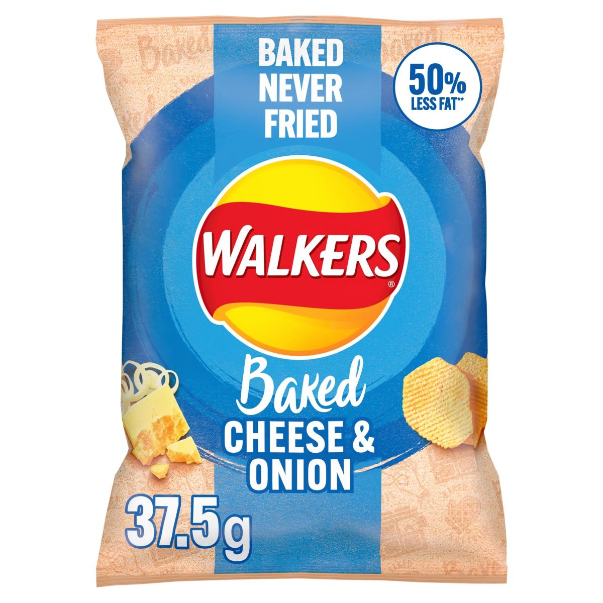 Baked Cheese & Onion Grab Bag Crisps