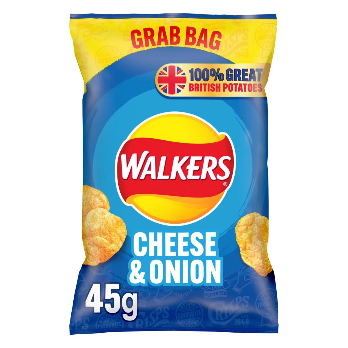 Cheese & Onion Grab Bag Crisps
