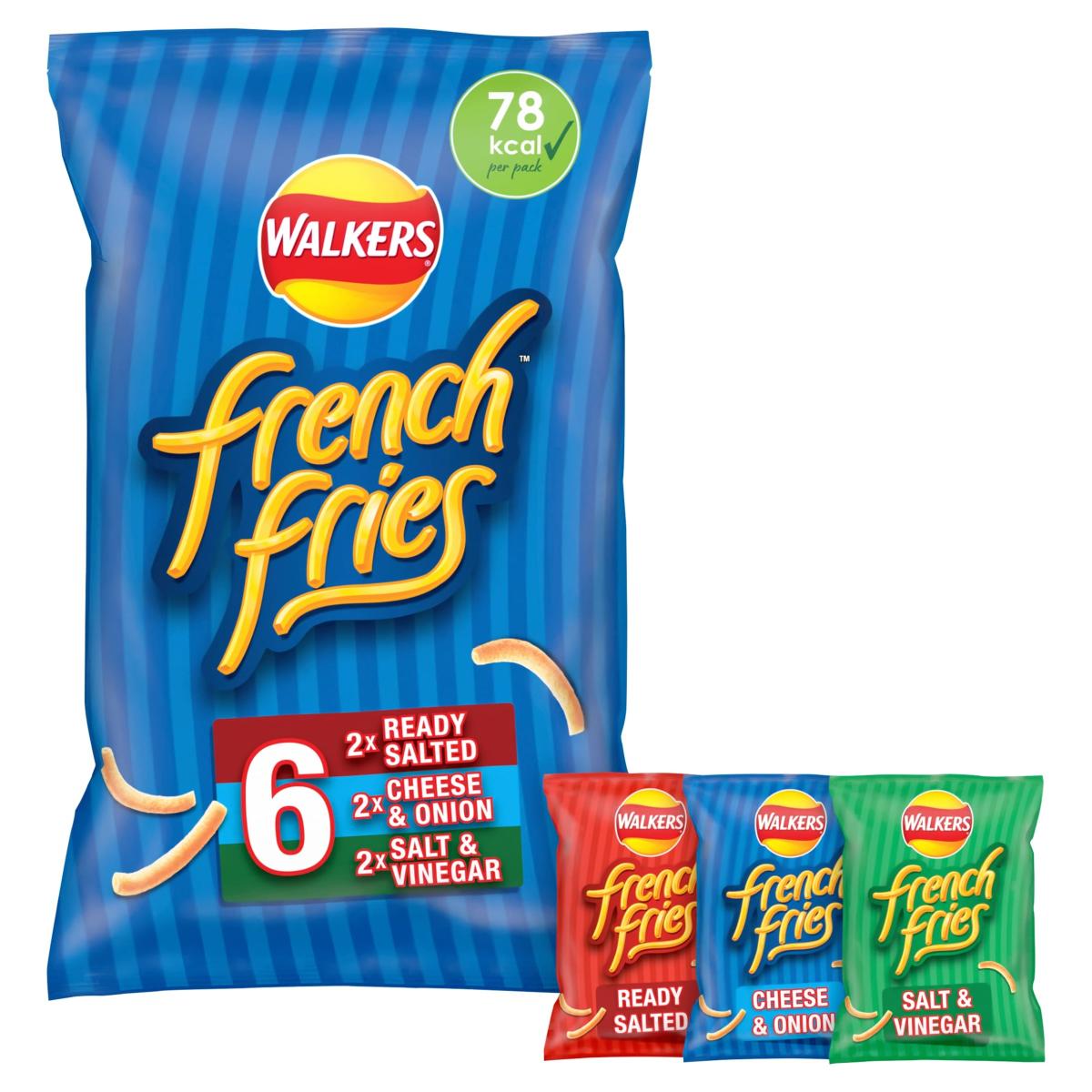 French Fries Variety Multi-Pack Crisps