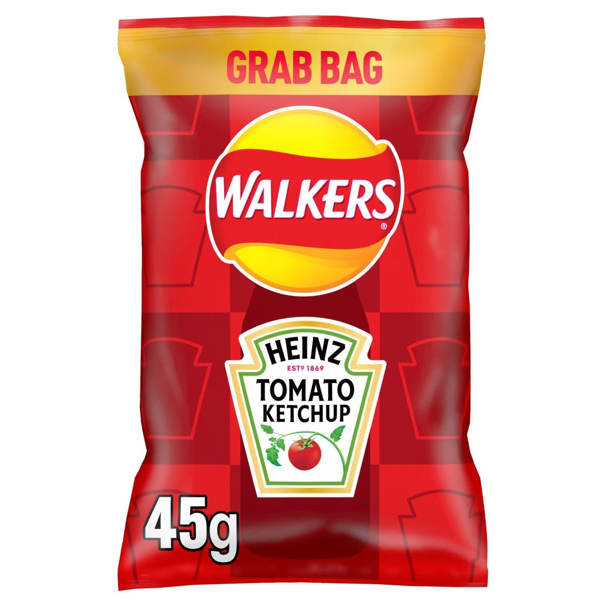 Heinz Tomato Ketchup Grab Bag Crisps
