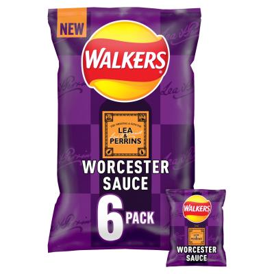 Lea & Perrins Worcestershire Sauce Multi-Pack Crisps