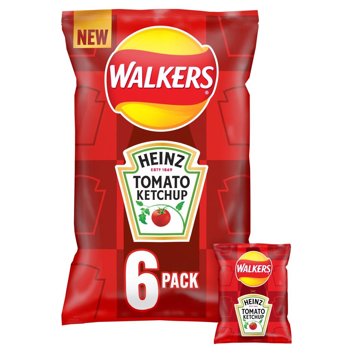 Heinz Tomato Ketchup Multi-Pack Crisps