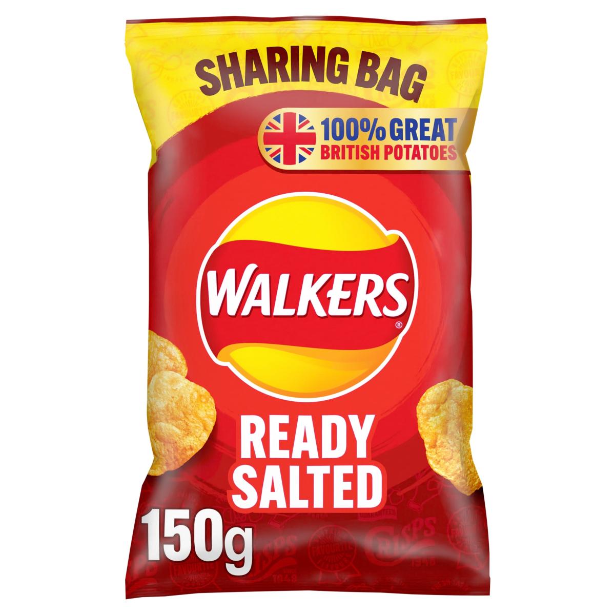 Legendary Ready Salted Potato Crisps