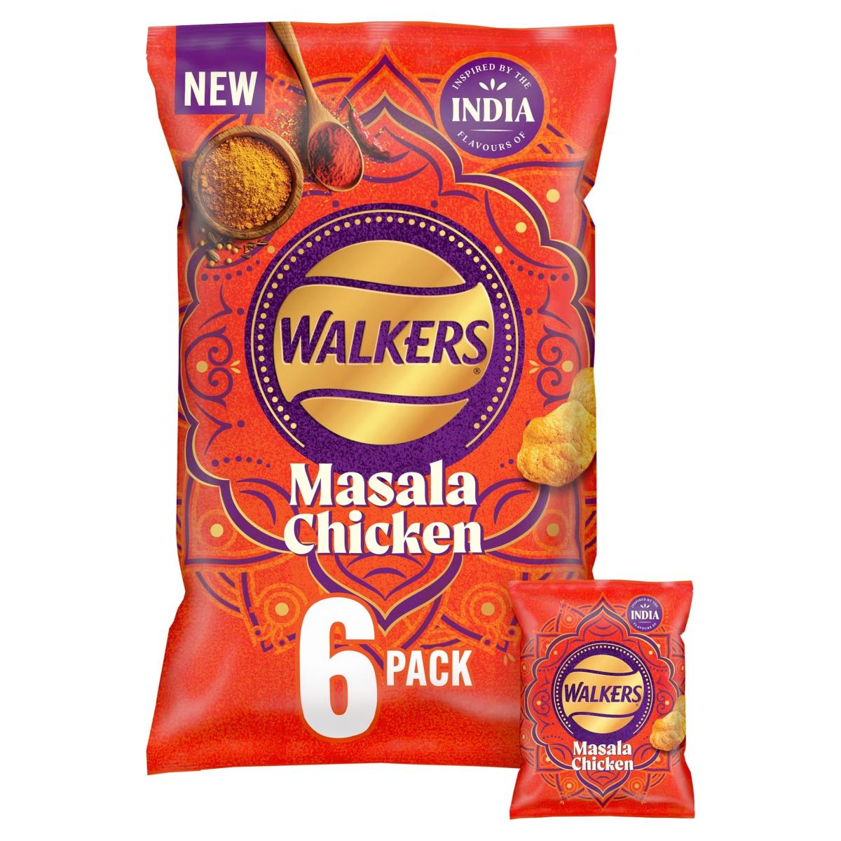 Masala Chicken Multi-Pack Crisps
