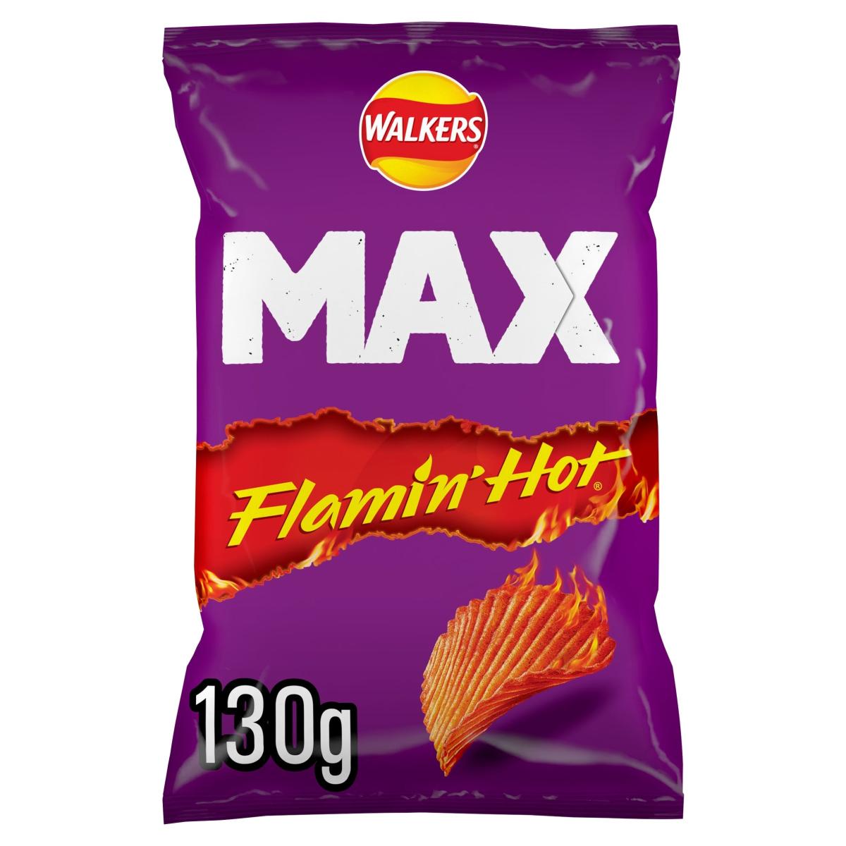 Max Extra Flamin' Hot Potato Crisps
