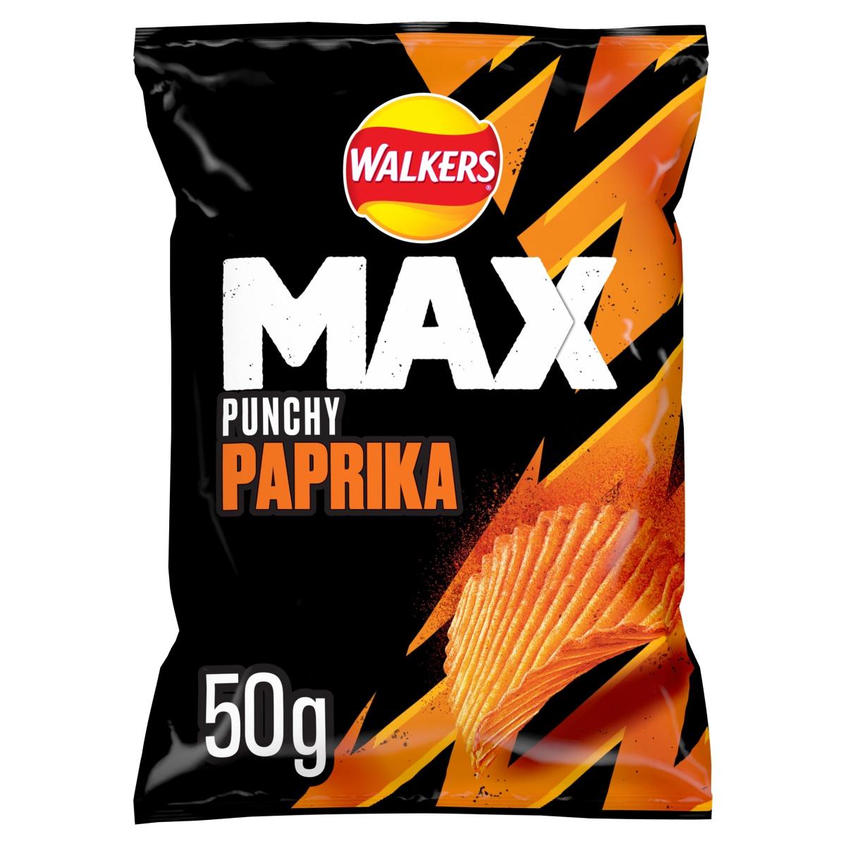 Max Punchy Paprika Grab Bag Crisps