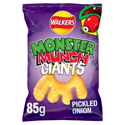 Monster Munch Giants Pickled Onion Sharing Bag Crisps