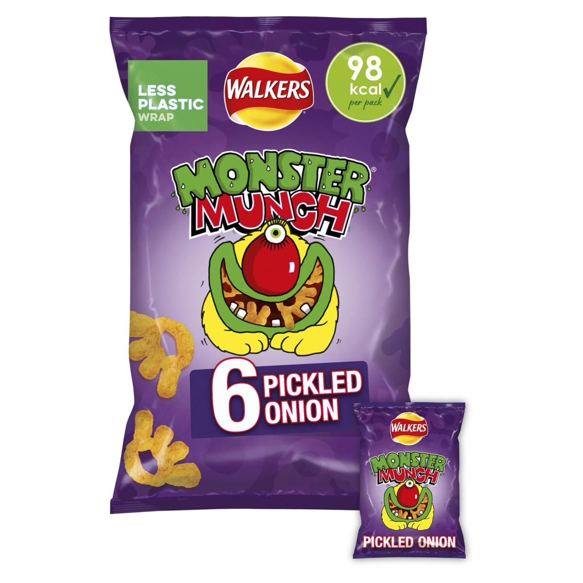 Monster Munch Pickled Onion Multi-Pack Crisps