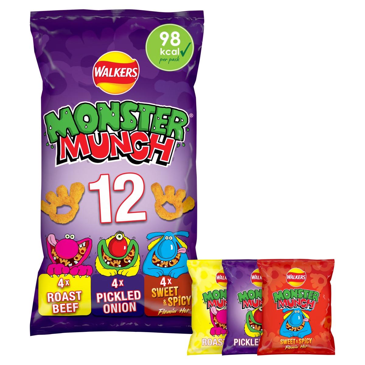 Monster Munch Variety Multi-Pack Crisps