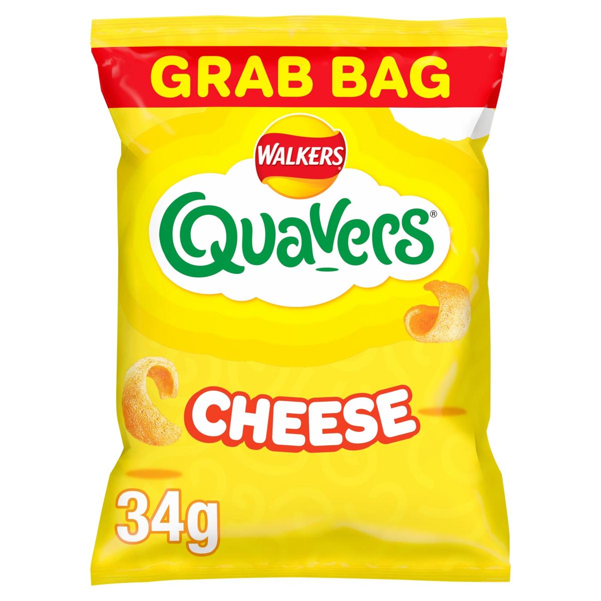 Quavers Cheese Grab Bag Crisps
