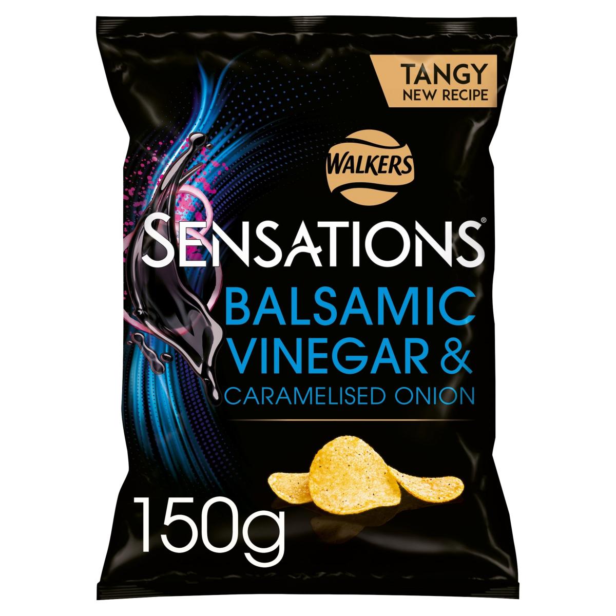 Sensations Balsamic Vinegar & Onion Crisps