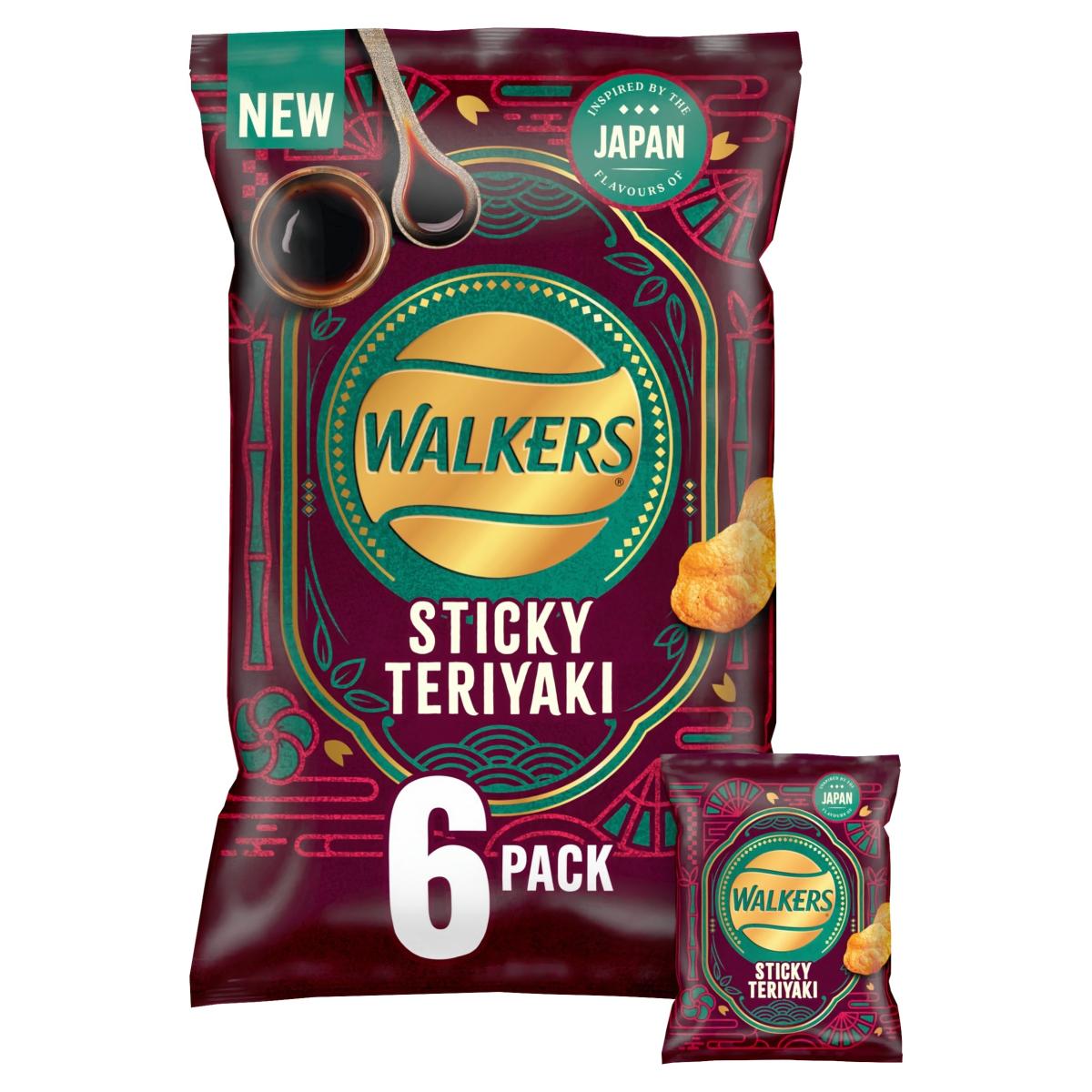 Sticky Teriyaki Multi-Pack Crisps