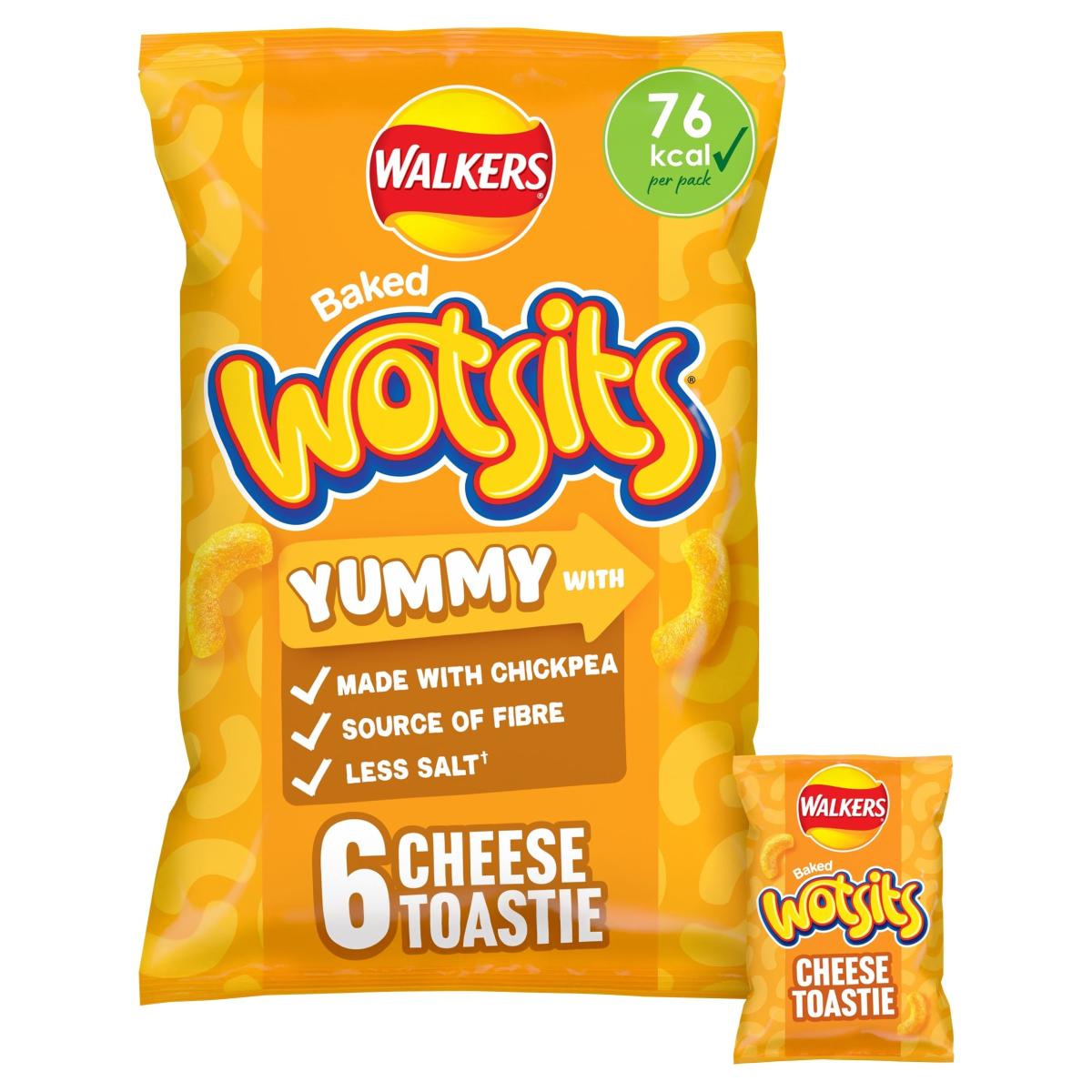 Wotsits Cheese Toastie Multi-Pack Crisps