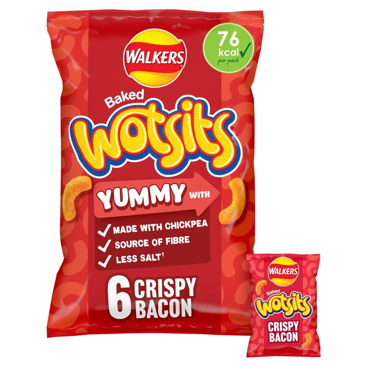 Wotsits Crispy Bacon Multi-Pack Crisps