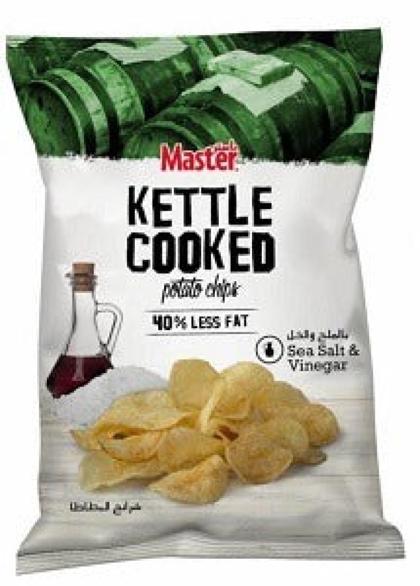 Kettle Cooked Potato Chips Sea Salt & Vinegar