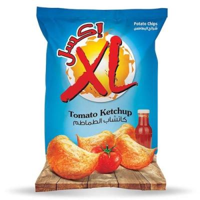 Potato Chips Tomato Ketchup