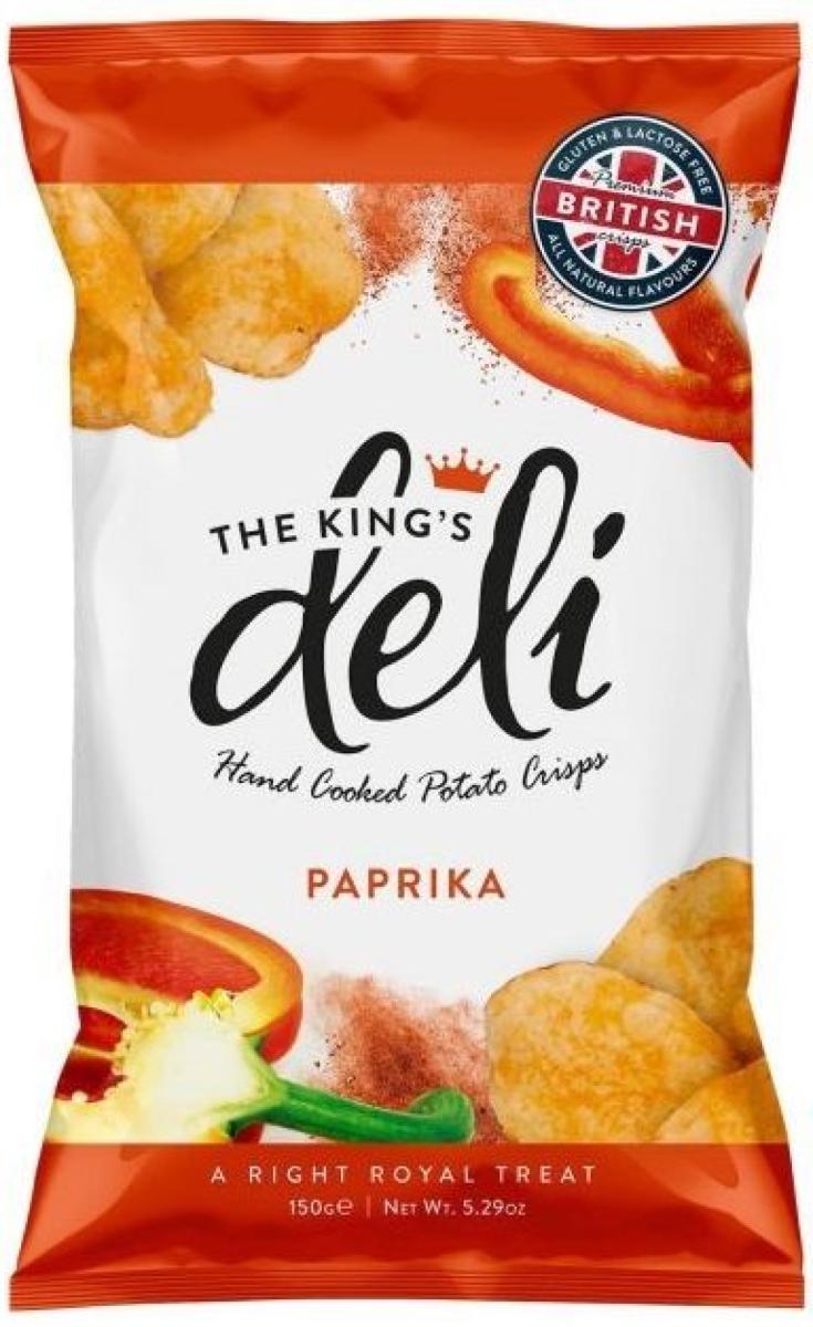 Hand Cooked Potato Crisps Paprika