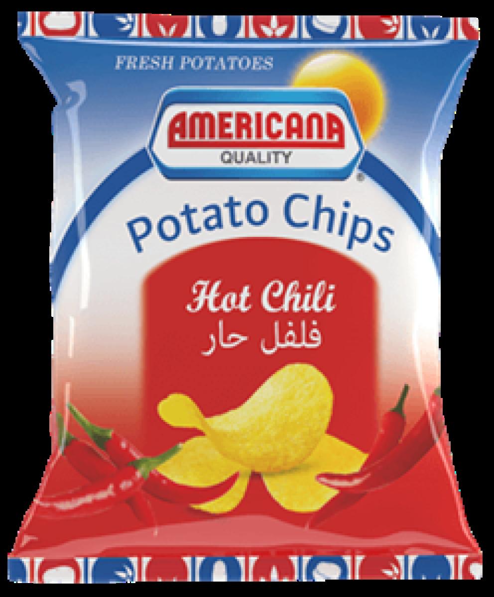 Potato Chips Hot Chili