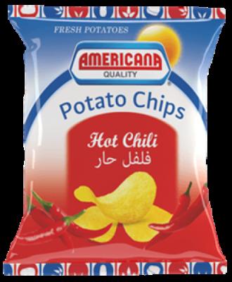 Potato Chips Hot Chili