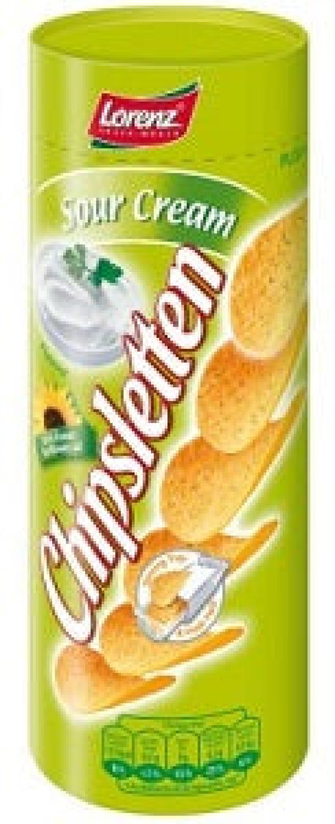 Chipsletten Potato Snack Sour Cream Flavour