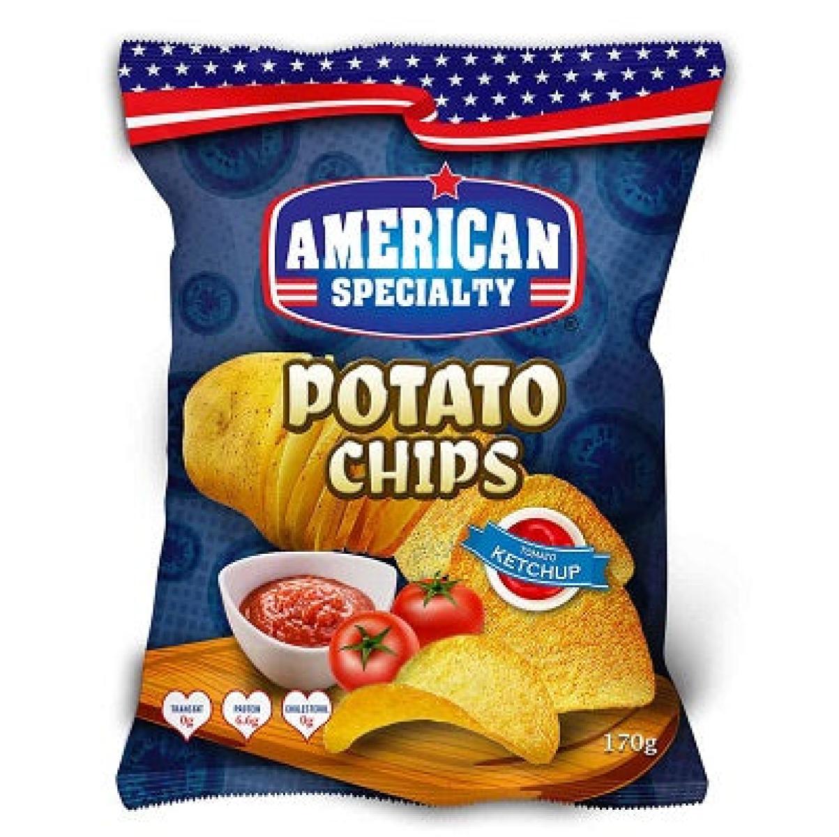 Potato Chips Ketchup