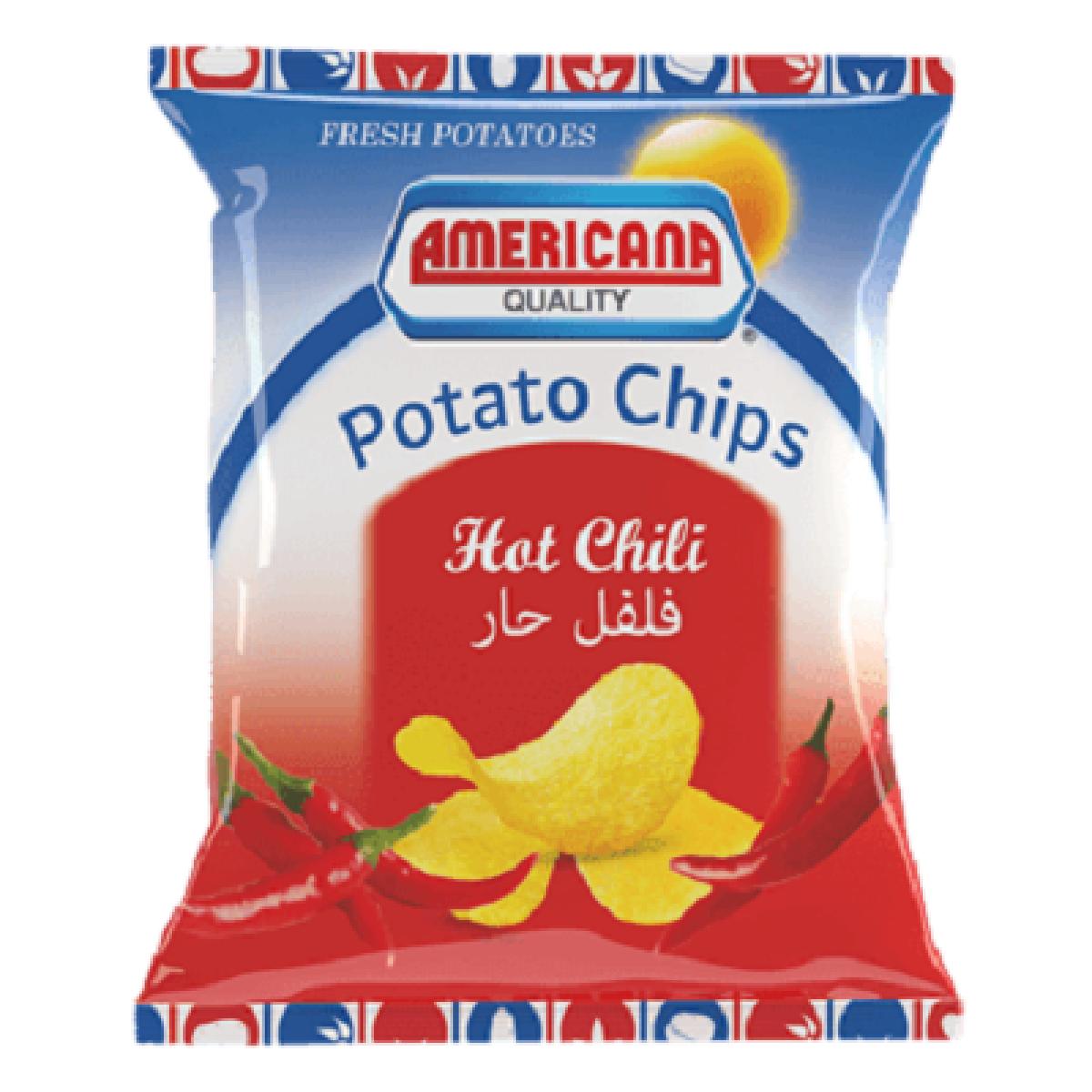 Potato Chips Hot Chili