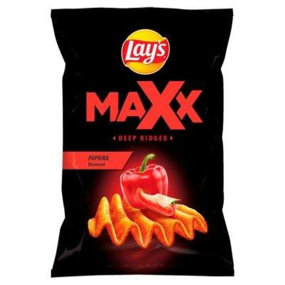 Maxx Deep Ridged Paprika Chips