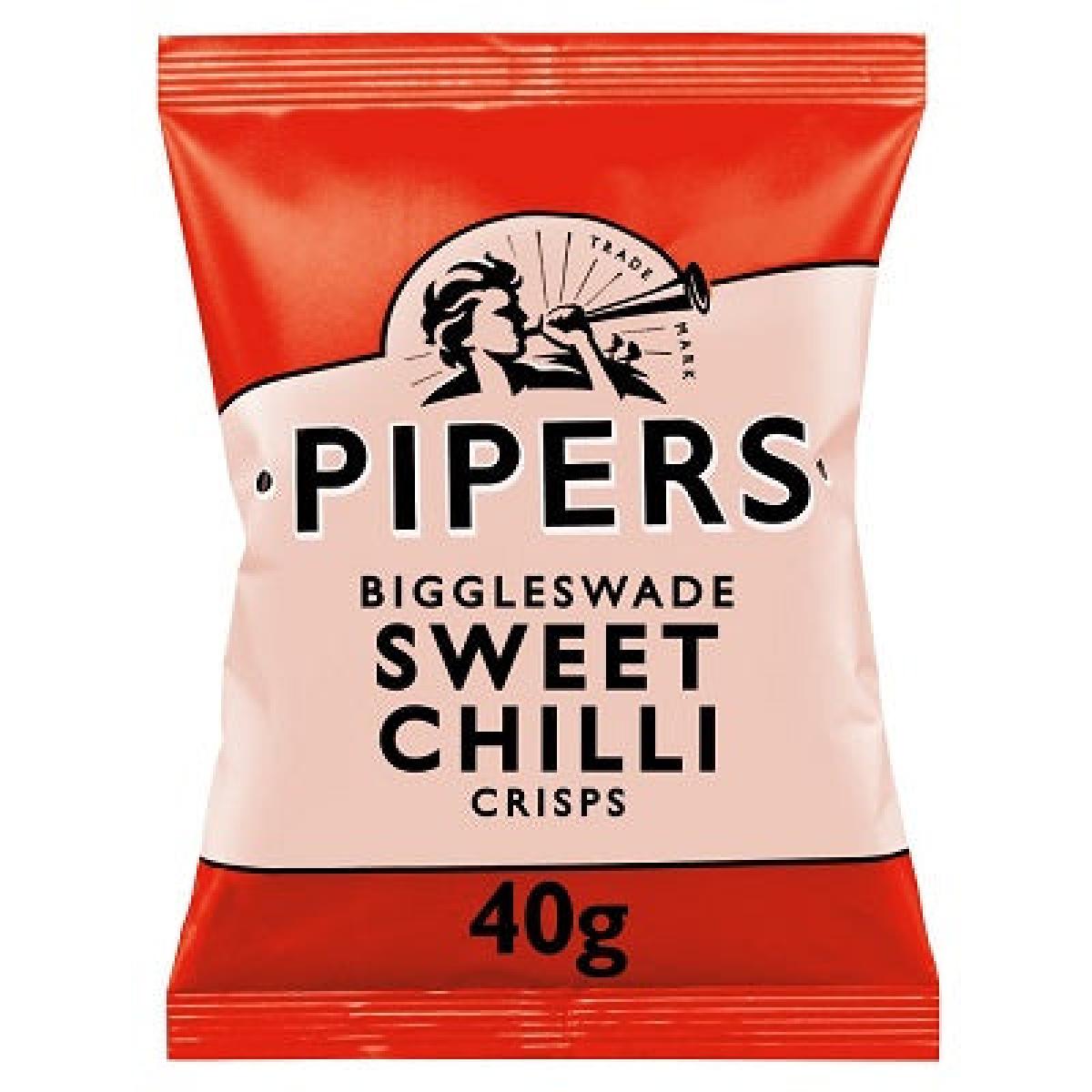 Potato Crisps Biggleswade Sweet Chilli