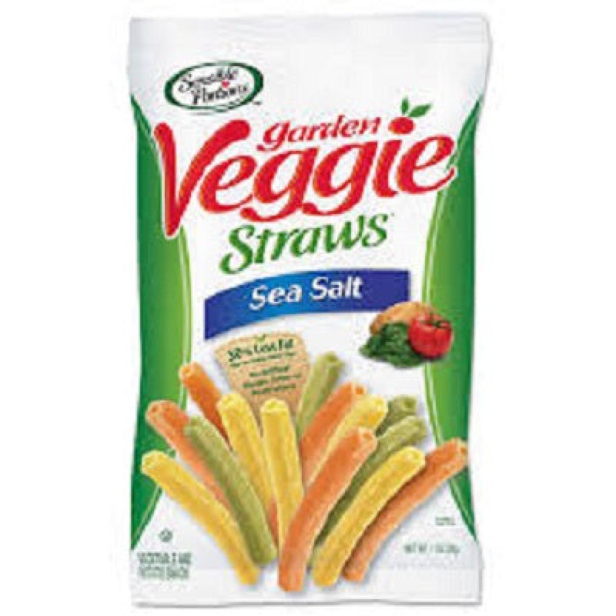 Straws Vegetable & Potato Snack Sea Salt