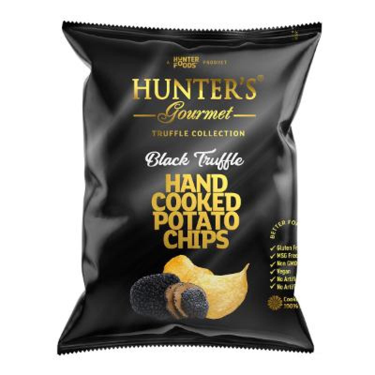Gourmet Hand Cooked Potato Chips Black Truffle