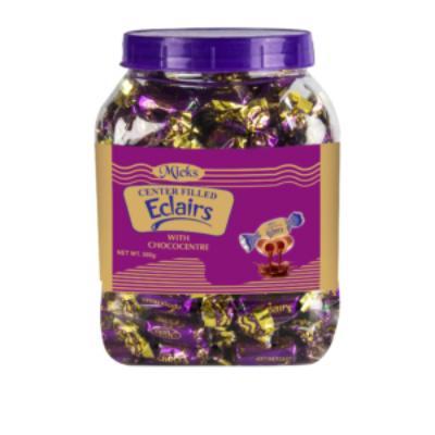 Centre Filled Eclairs With Choco Centre Jar