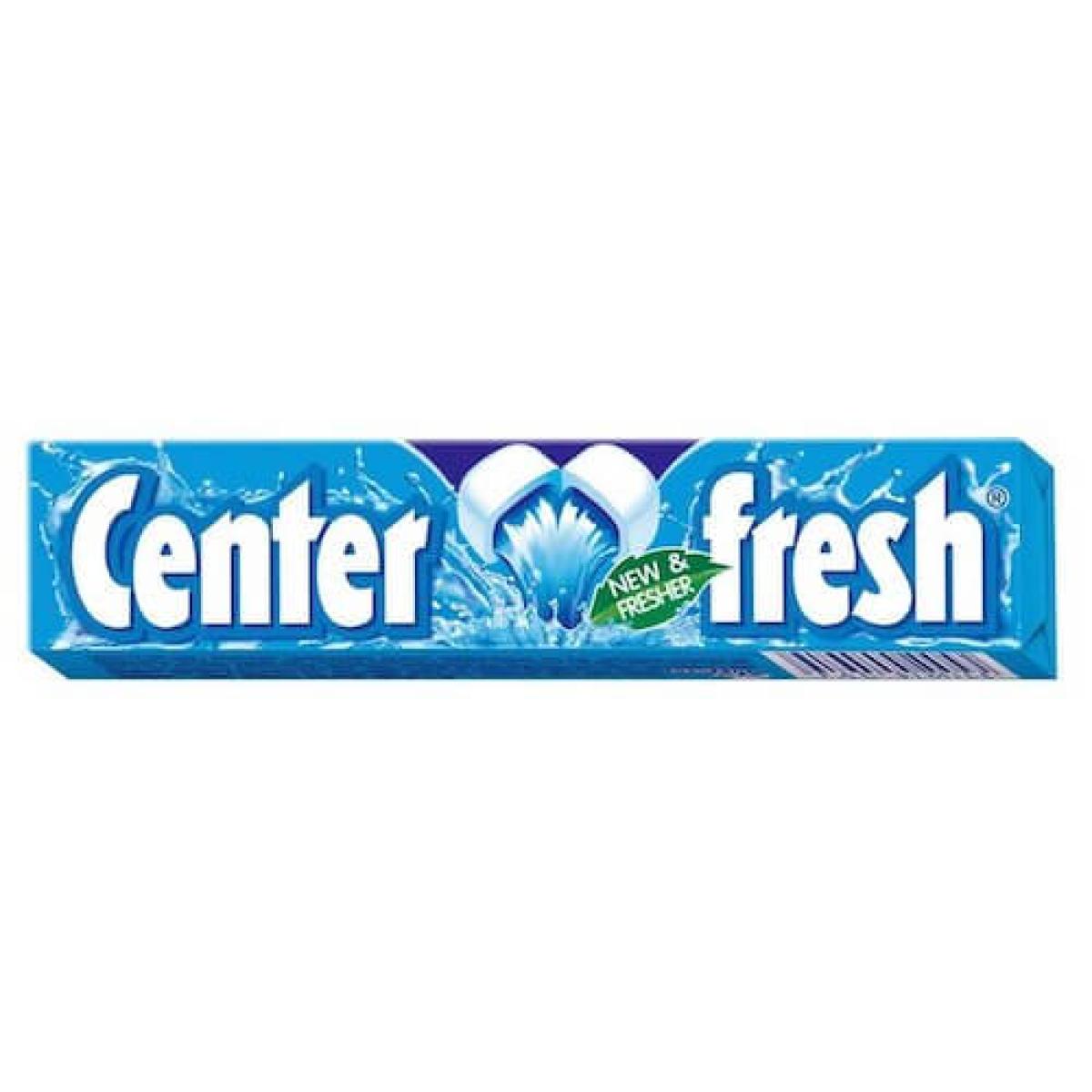 Center Fruit Liquid Filled Chewing Gum Peppermint