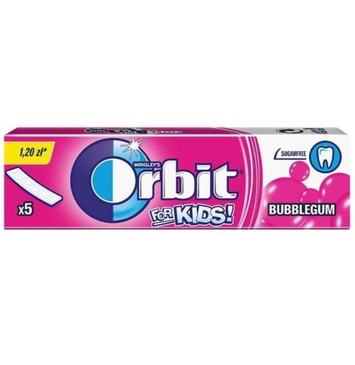 Wrigley's Orbit Bubble Gum Sugar-Free