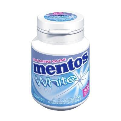White Chewing Gum Sweet Mint Sugar-Free