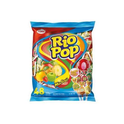 Lollipop With Bubble Gum Assorted
