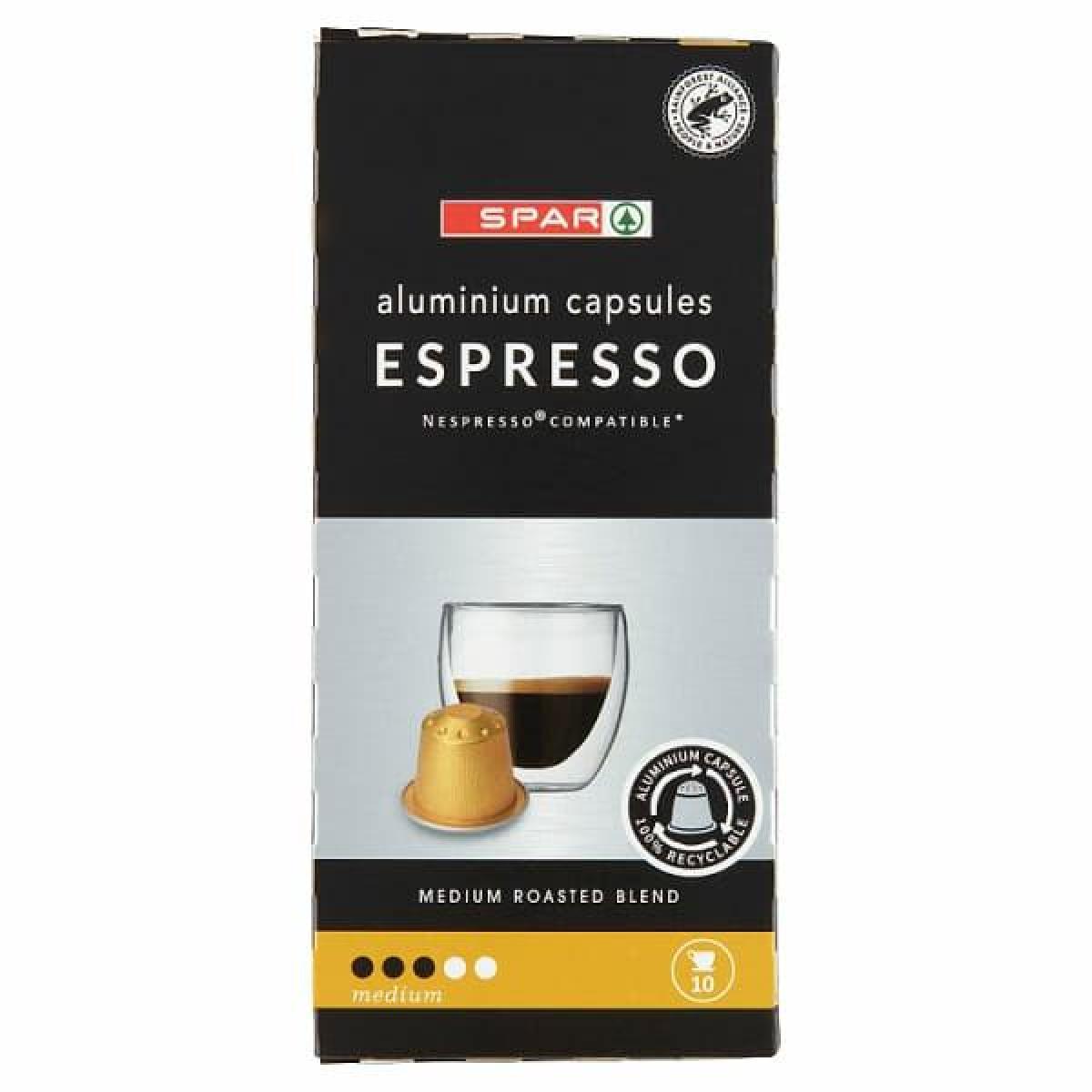 Espresso Aluminium Capsules