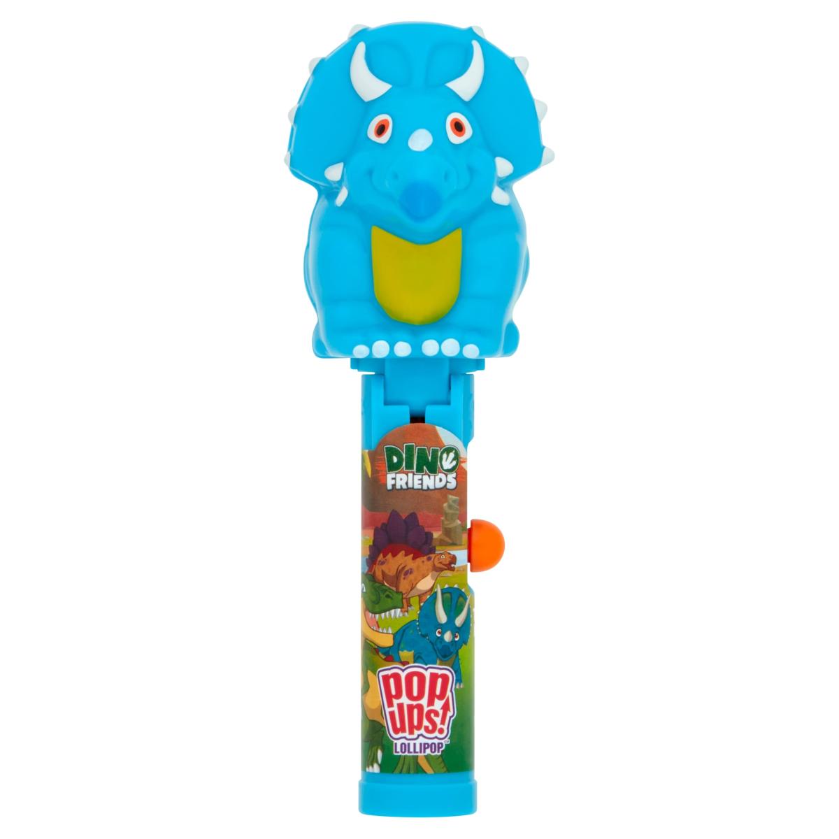 Dino Friends Pop Ups Lollipop Strawberry