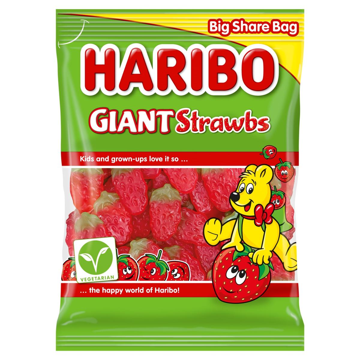 Giant Strawbs 400 g Bags