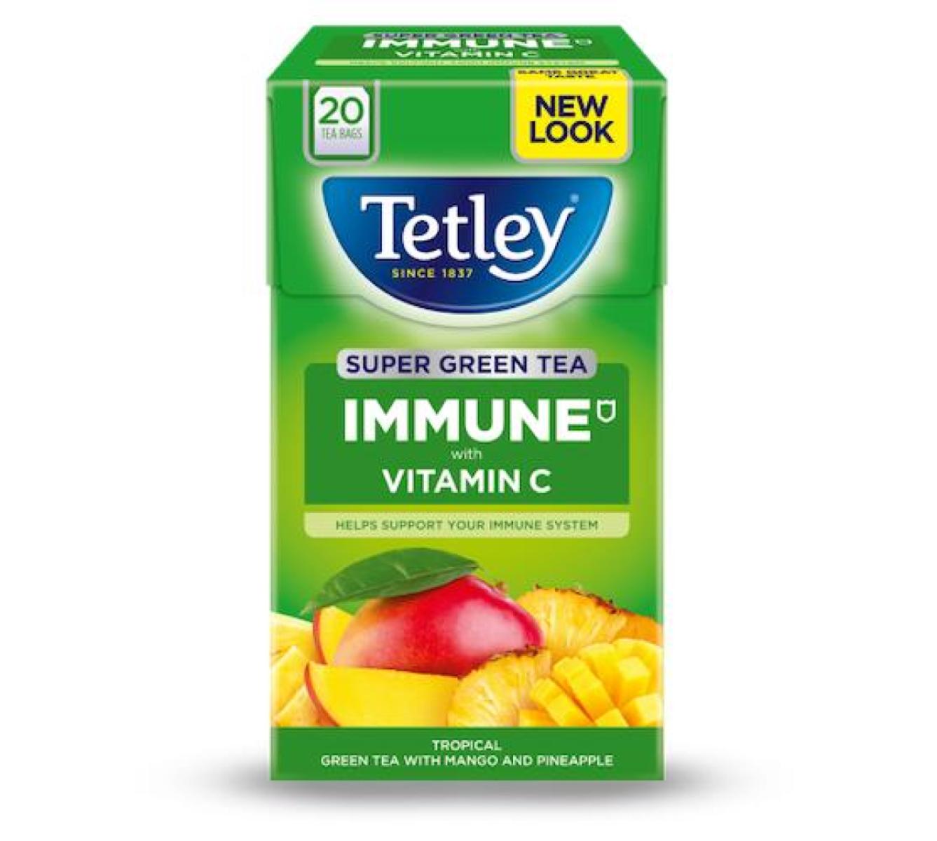 Super Green Tea Immune Tropical With Mango & Pineapple