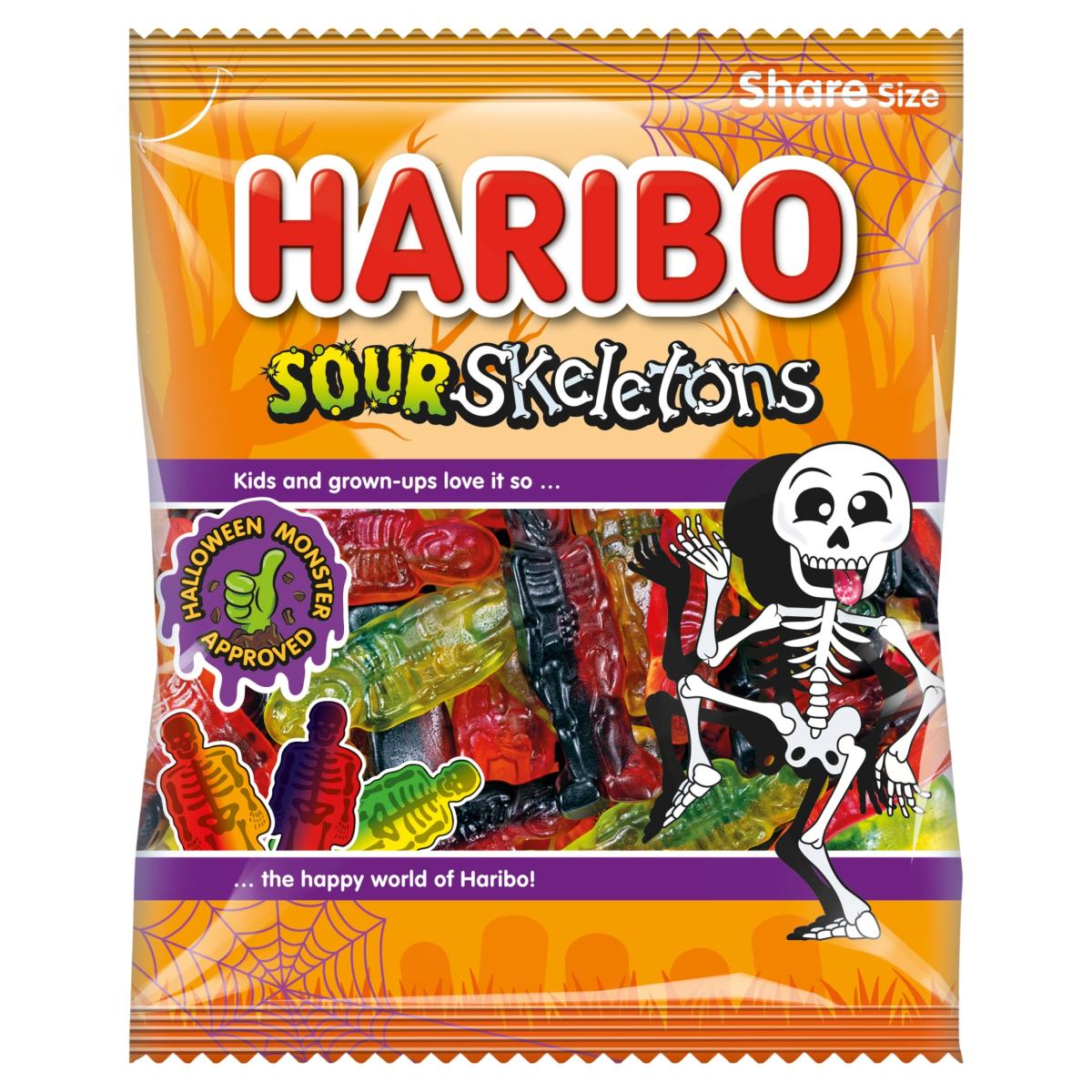 Sour Skeletons Fruit Flavour Gums