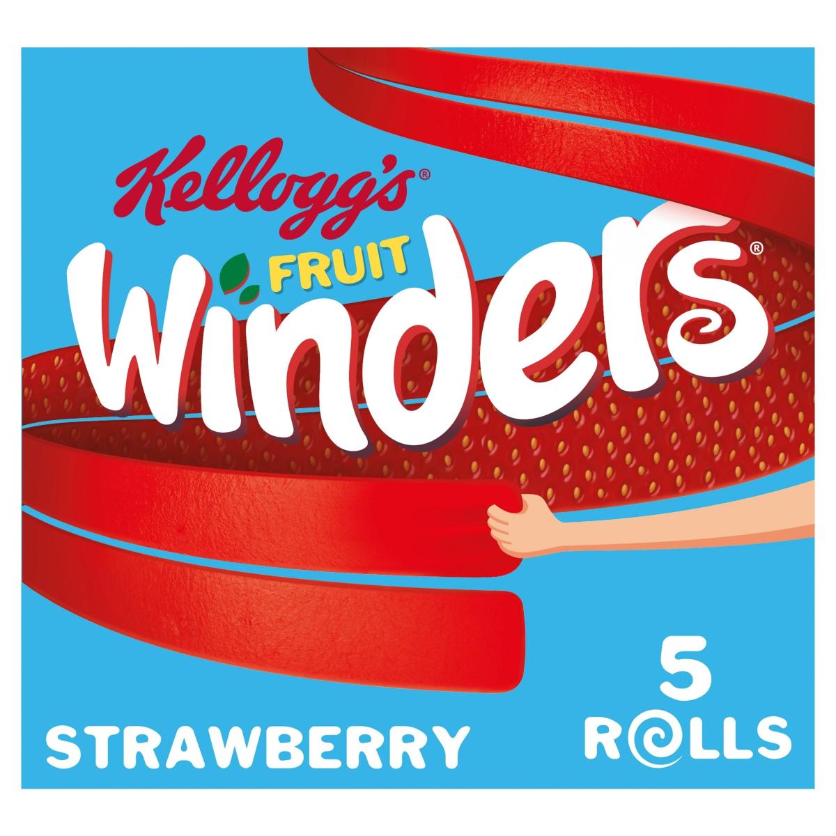 Fruit Winders Strawberry Snack Rolls