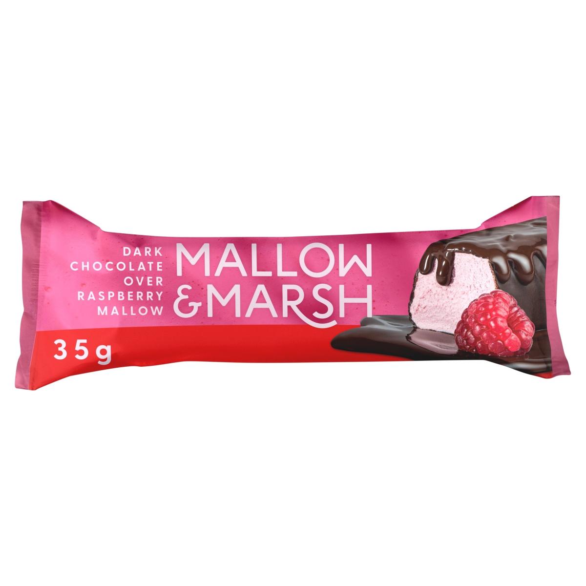Dark Chocolate Over Raspberry Mallow
