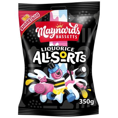 Bassetts Liquorice Allsorts Sweets Sharing Bag