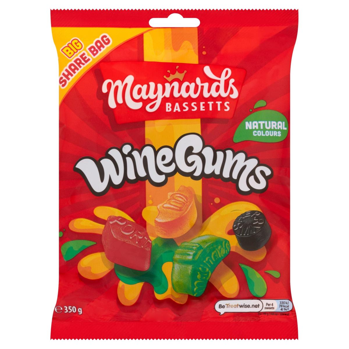 Bassetts Wine Gums Sweets Sharing Bag