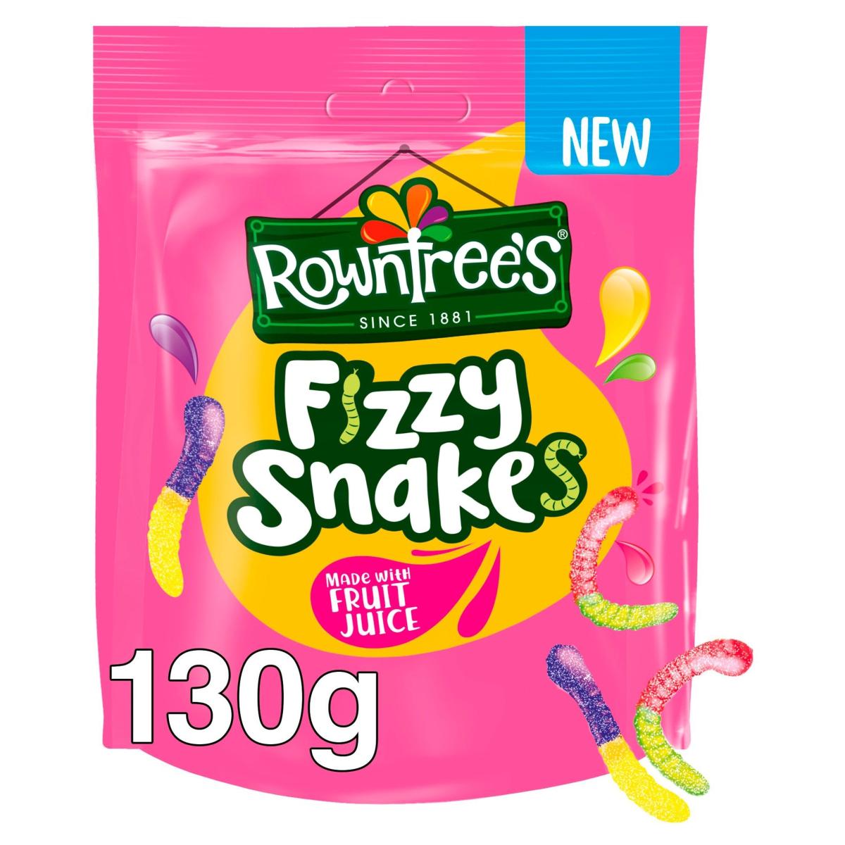 Fizzy Snakes Sweets Sharing Bag